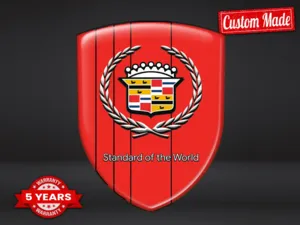 Cadillac Stickers Vitres Auto Sport Pro Durable Édition Custom ST